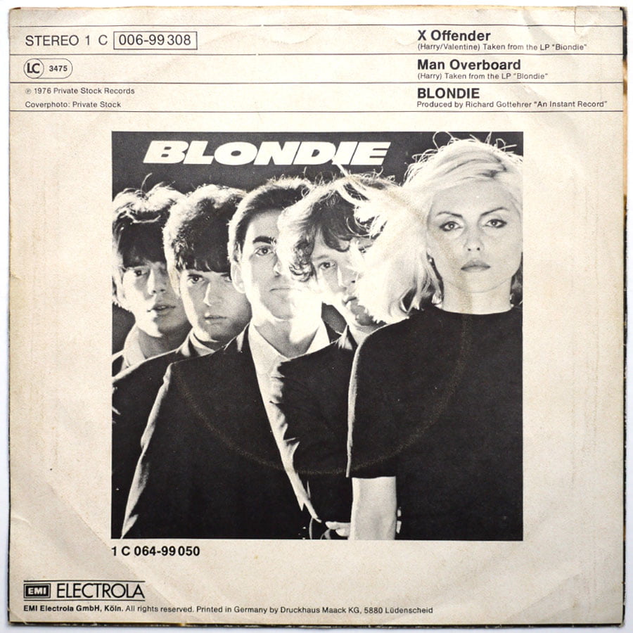 BLONDIE - X Offender - Image 2
