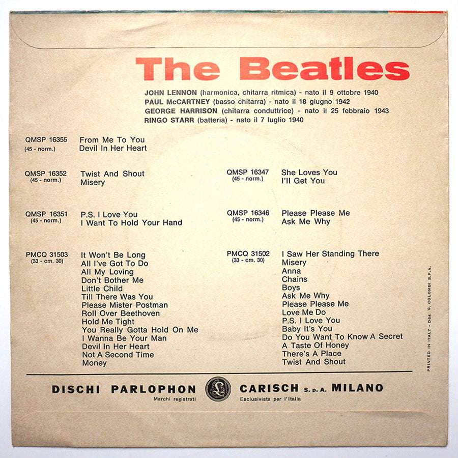 BEATLES – From Me To You - Image 2