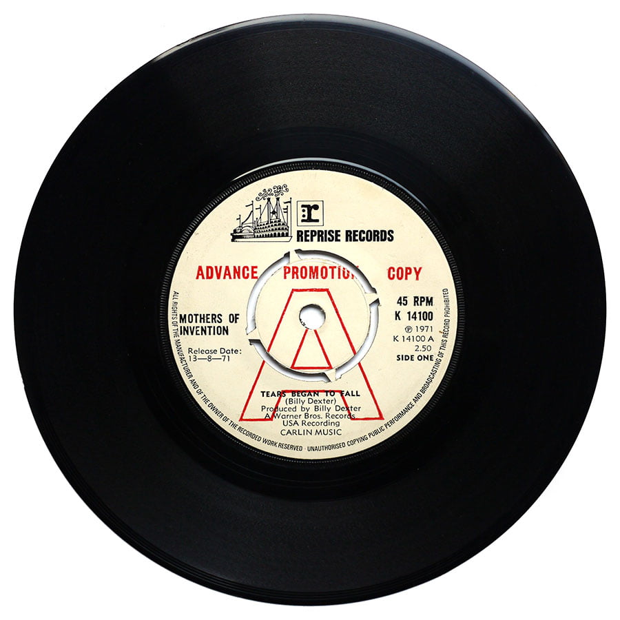 MOTHERS OF INVENTION - Tears Began To Fall  (PROMO)