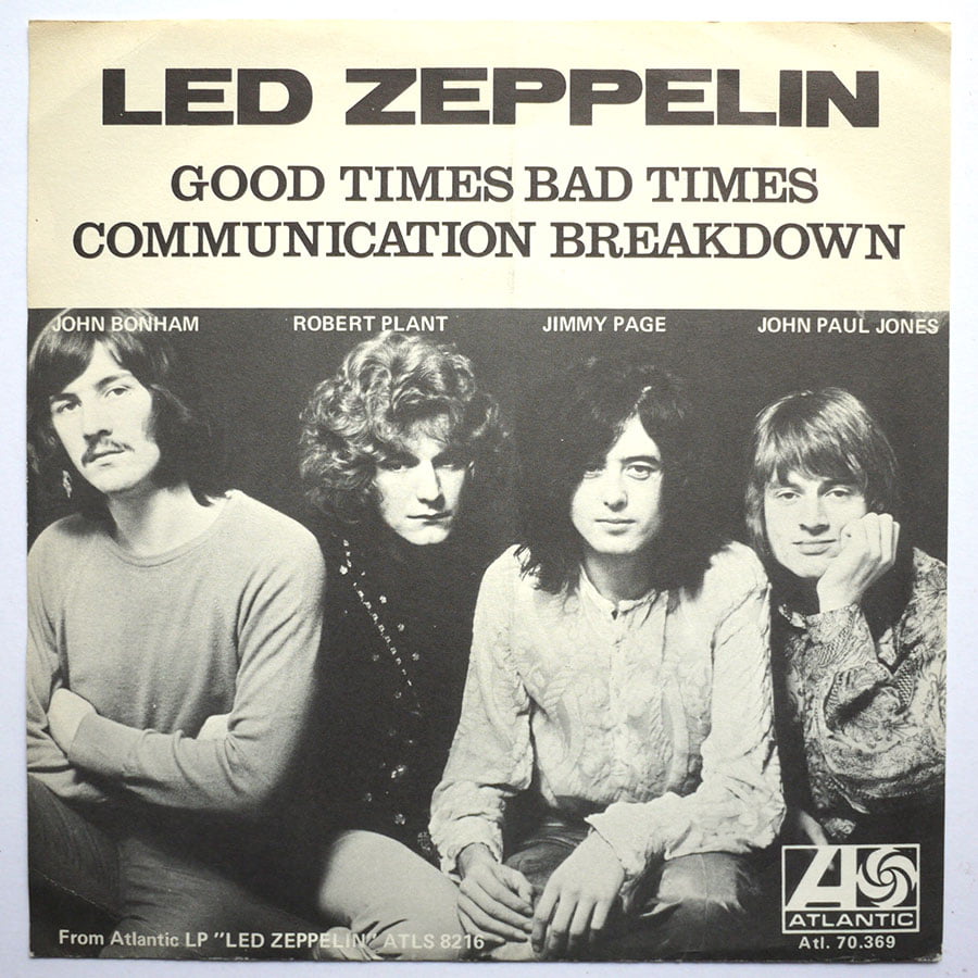 LED ZEPPELIN - Good Times Bad Times - Image 2