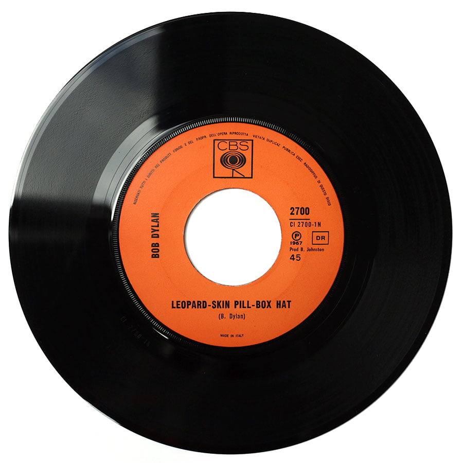 BOB DYLAN - Leopard-Skin Pill Box Hat - Image 3
