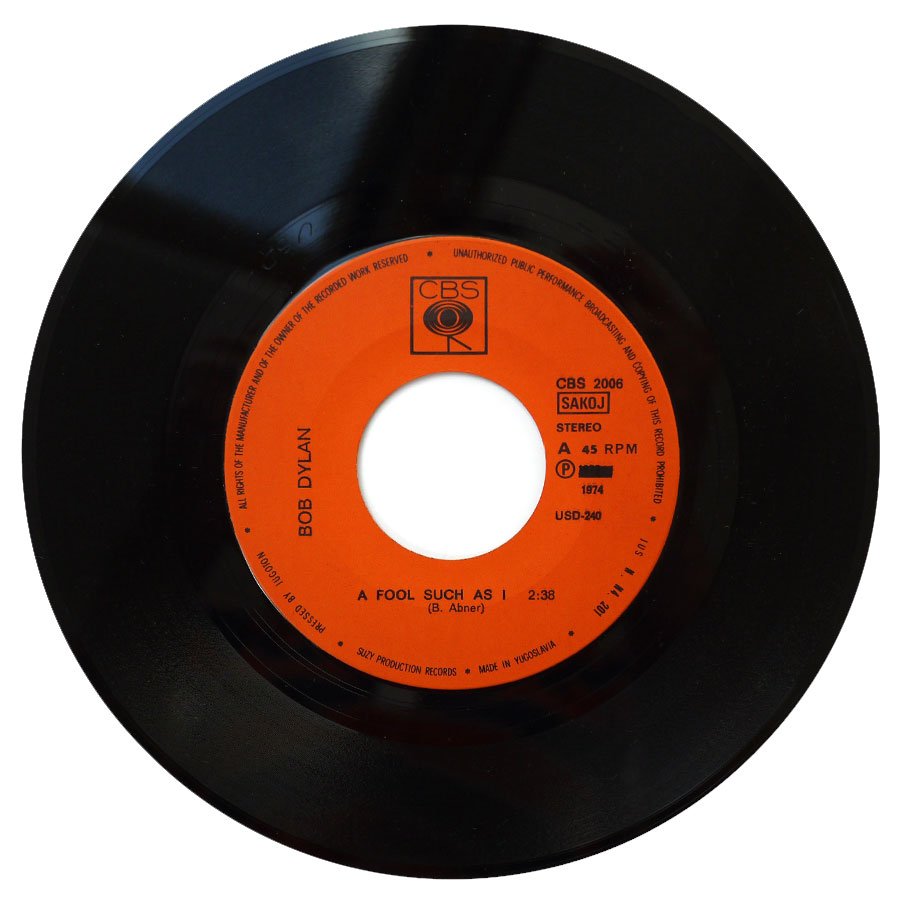 BOB DYLAN - A Fool Such As I - Image 3