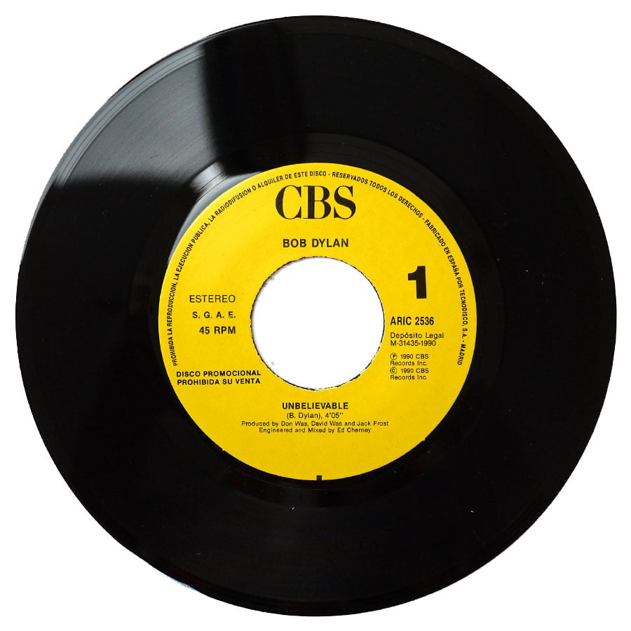 BOB DYLAN - Unbelievable (PROMO) - Image 3