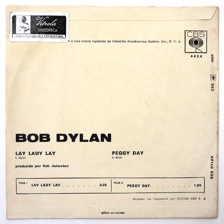 BOB DYLAN - Lay Lady Lay - Image 2