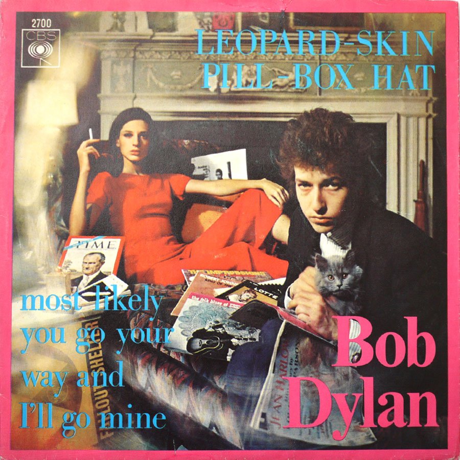 BOB DYLAN - Leopard-Skin Pill Box Hat