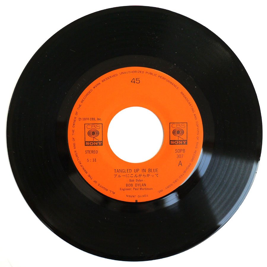 BOB DYLAN - Tangled Up In Blue - Image 4