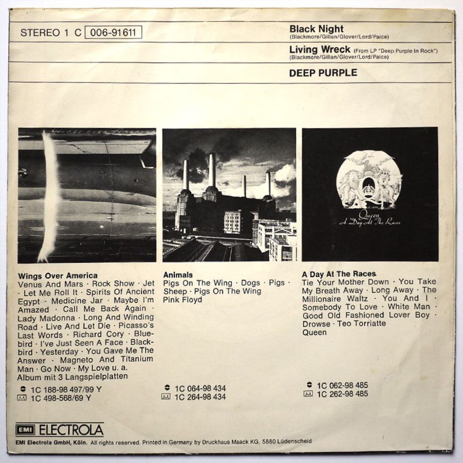 DEEP PURPLE - Black Night - Image 2