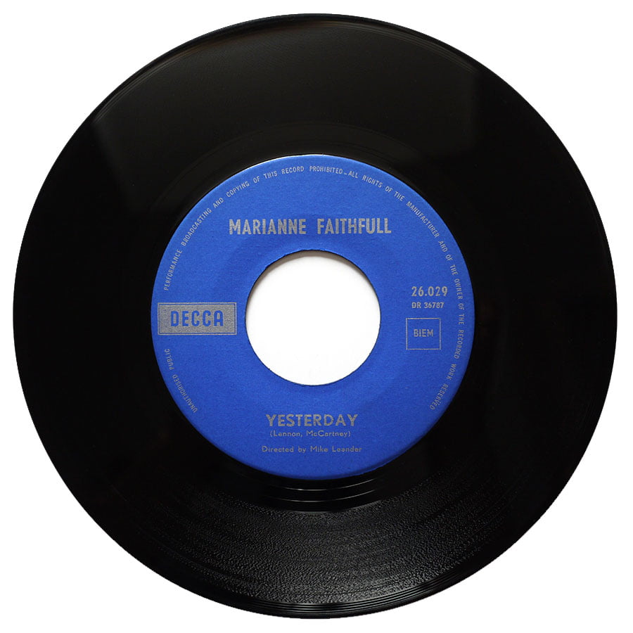 MARIANNE FAITHFULL - Yesterday - Image 6