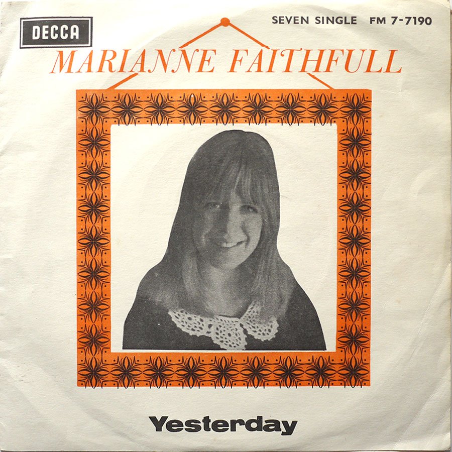 MARIANNE FAITHFULL - Yesterday