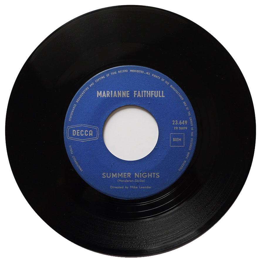 MARIANNE FAITHFULL - Summer Nights - Image 5