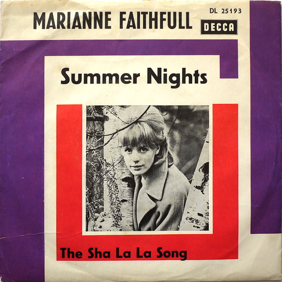 MARIANNE FAITHFULL - Summer Nights