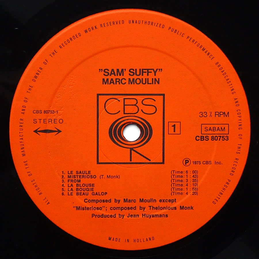 MARC MOULIN - Sam Suffy - Image 5