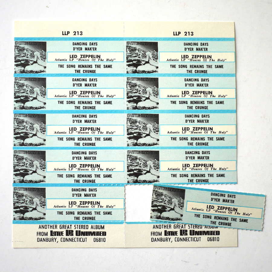 LED ZEPPELIN - Houses Of The Holy (JUKE BOX) - Image 3