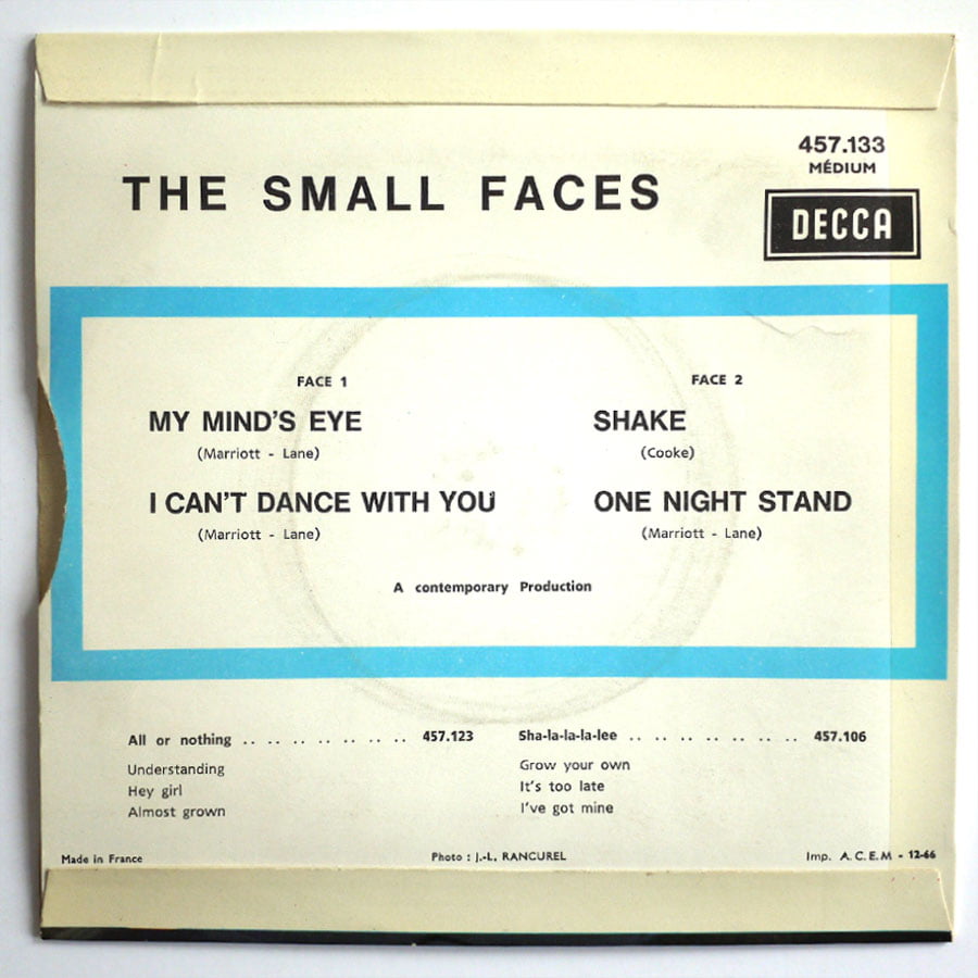 SMALL FACES - My Mind’s Eye - Image 2