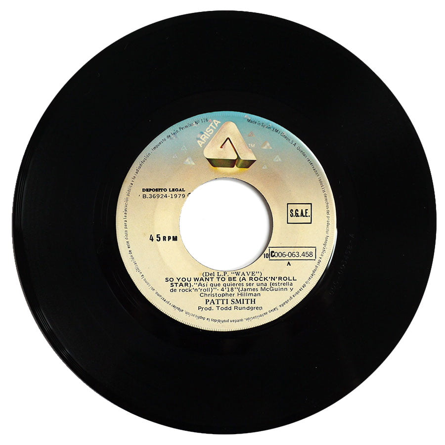 PATTI SMITH - So You Want To Be (A Rock'n'Roll Star) - Image 3