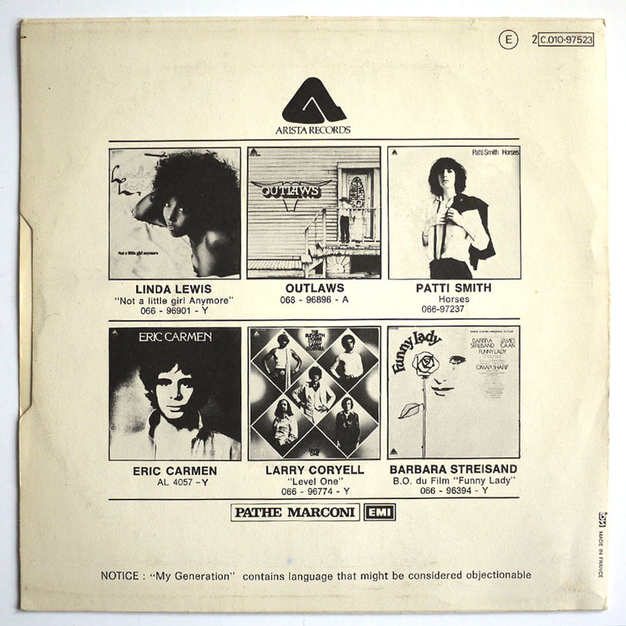 PATTI SMITH - Gloria - Image 2