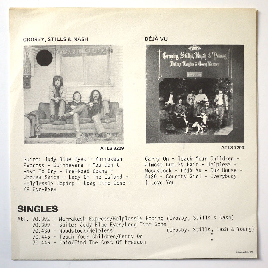 CROSBY, STILLS, NASH & YOUNG - Our House - Image 2