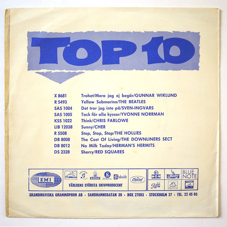 YARDBIRDS - Happenings Ten Years Time Ago - Image 2