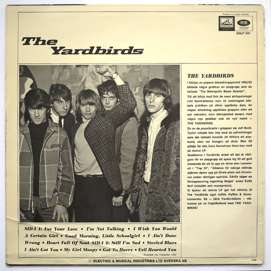 YARDBIRDS - Yardbirds - Image 2