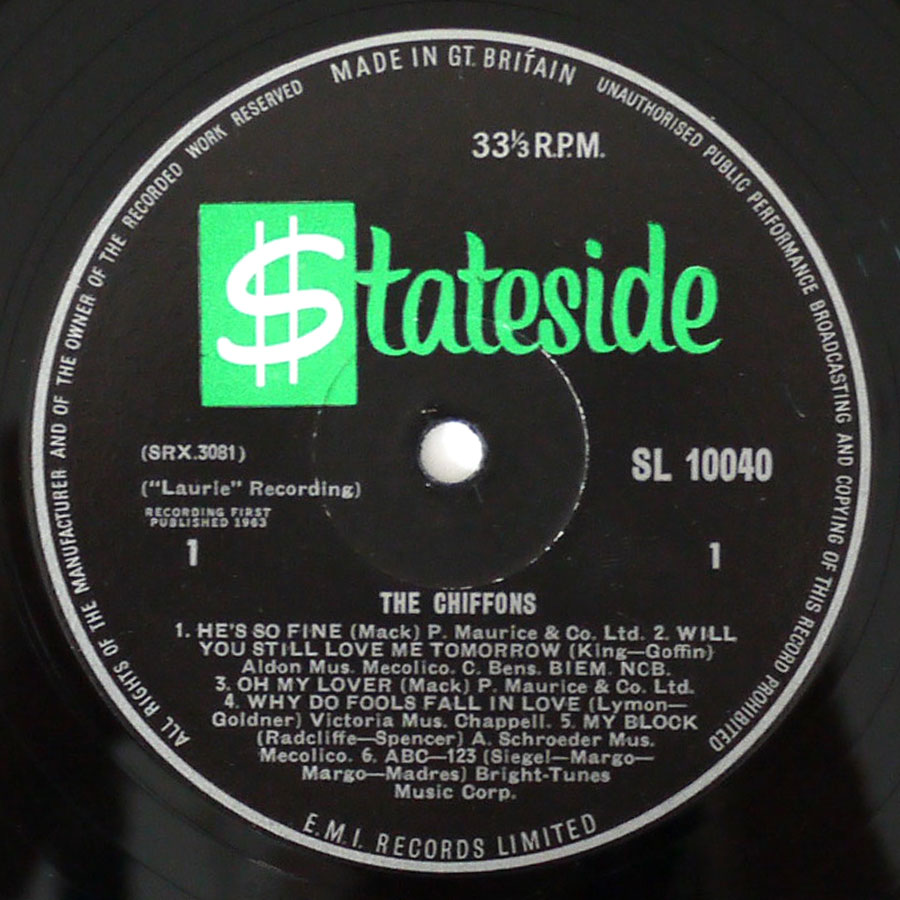 CHIFFONS – He’s So Fine - Image 6