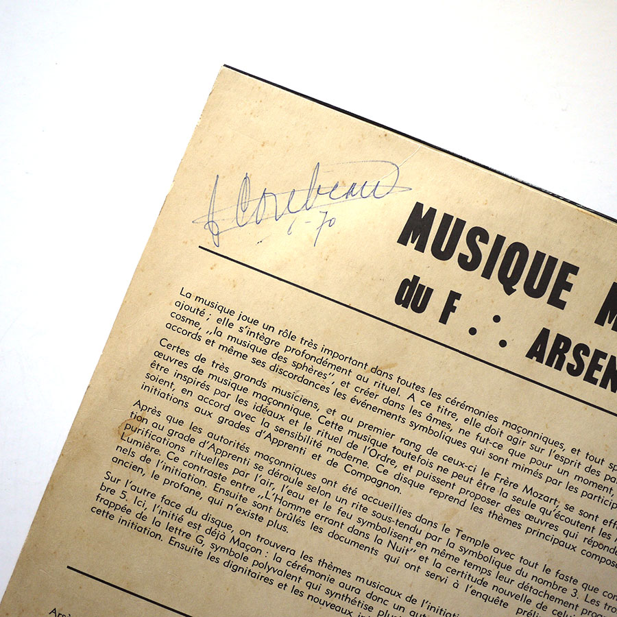 ARSENE SOUFFRIAU – Musique Maconnique - Image 5