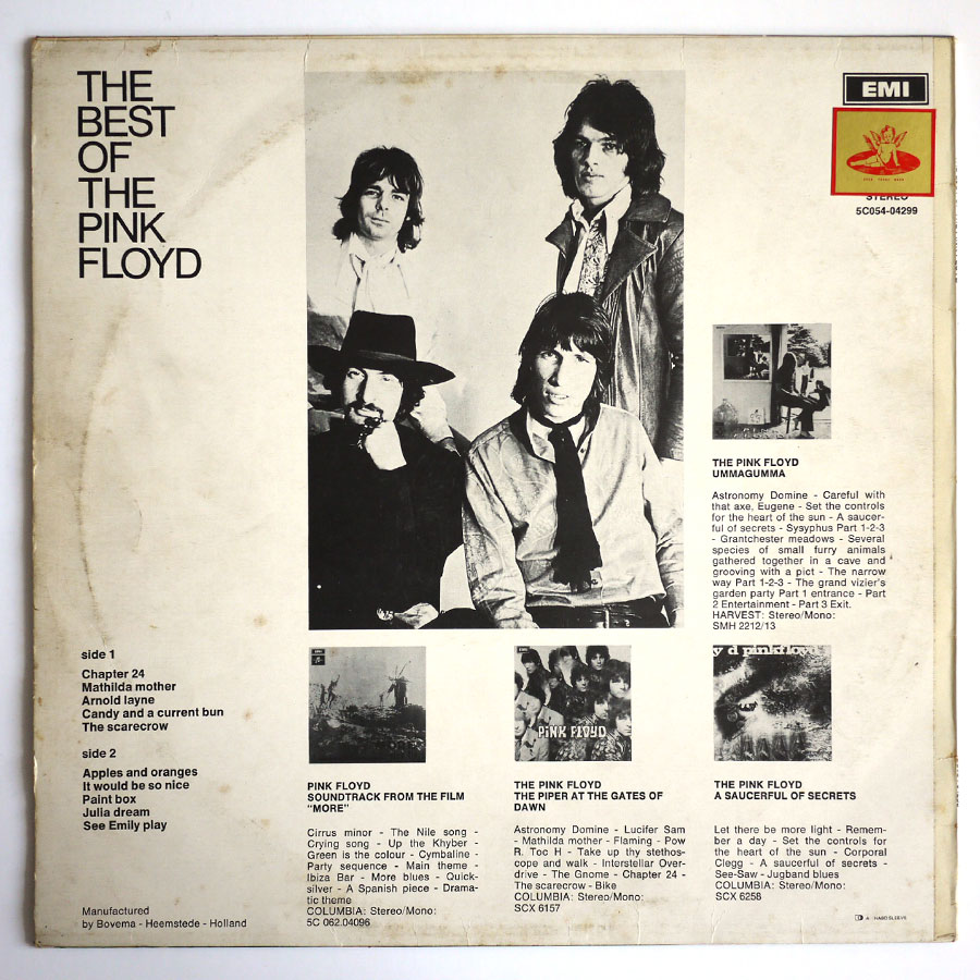 PINK FLOYD - The Best Of The Pink Floyd (EXPORT) - Image 2