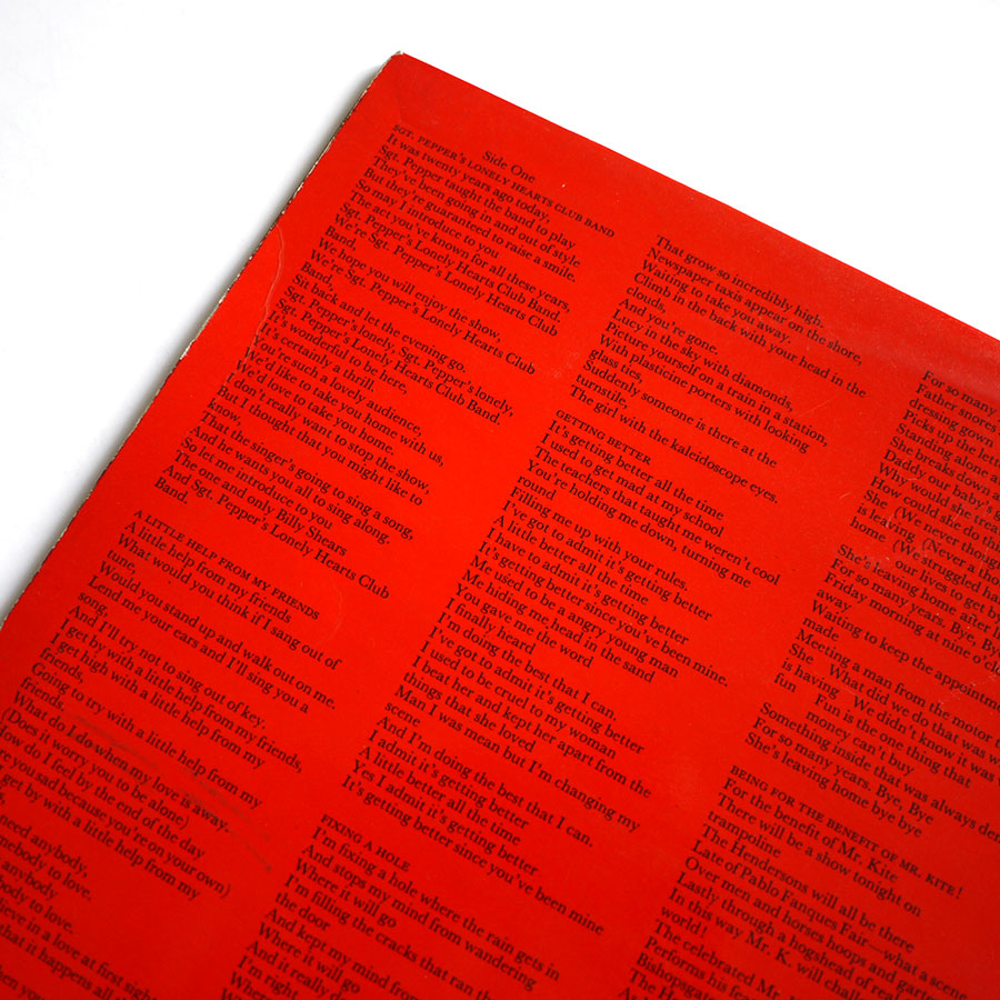 BEATLES - Sgt. Pepper's Lonely Hearts Club Band - Image 8