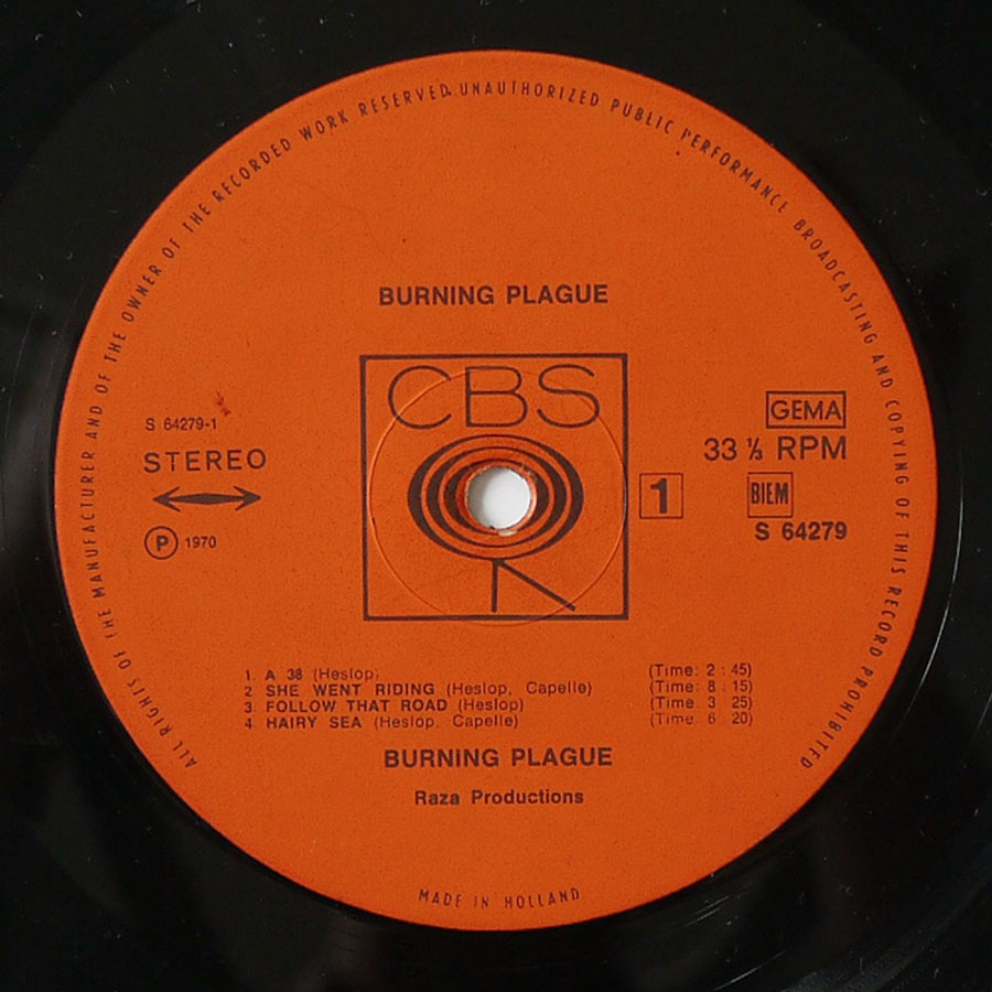 BURNING PLAGUE - Burning Plague - Image 9