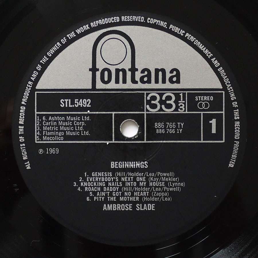 AMBROSE SLADE - Beginnings - Image 11