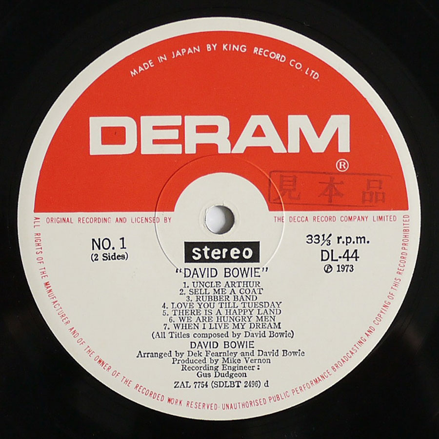 DAVID BOWIE - David Bowie - Image 11