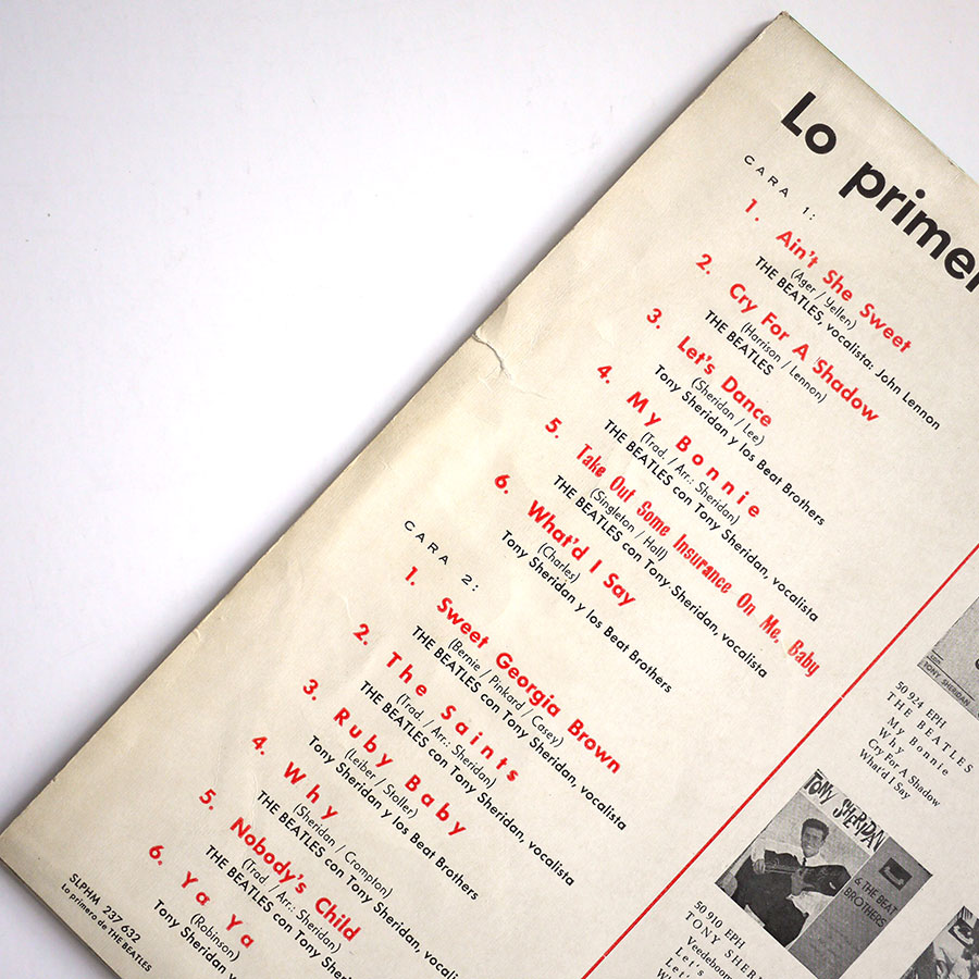 BEATLES - Lo Primero De The Beatles - Image 3