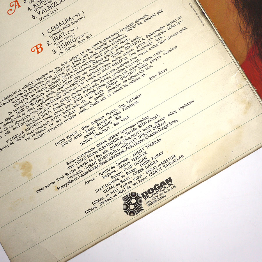 ERKIN KORAY - Elektronik Türküler - Image 8