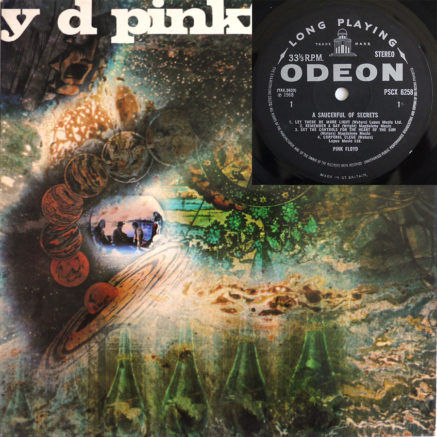 PINK FLOYD - A Saucerful Of Secrets (EXPORT)