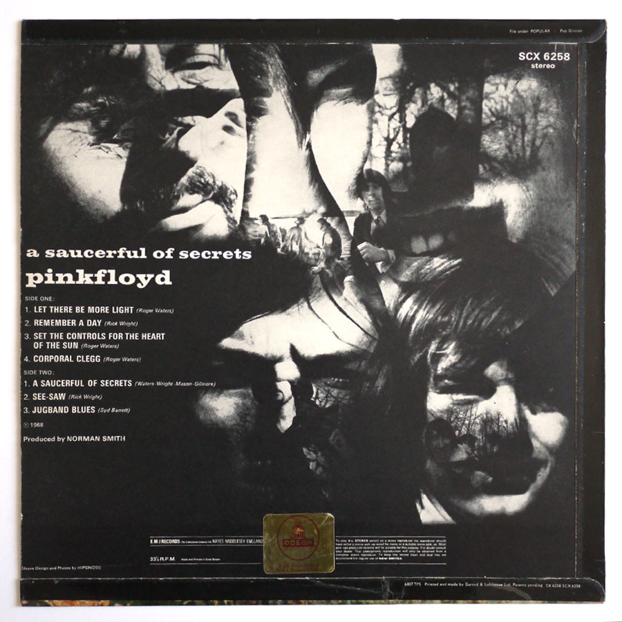 PINK FLOYD - A Saucerful Of Secrets (EXPORT) - Image 3
