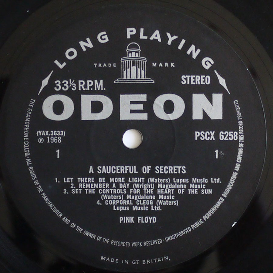 PINK FLOYD - A Saucerful Of Secrets (EXPORT) - Image 8