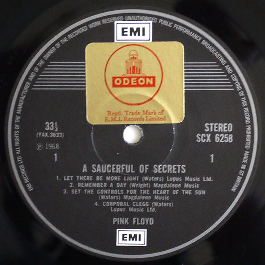 PINK FLOYD - A Saucerful Of Secrets (EXPORT) - Image 8