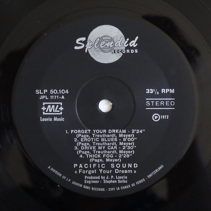 PACIFIC SOUND - Forget Your Dream! - Image 8