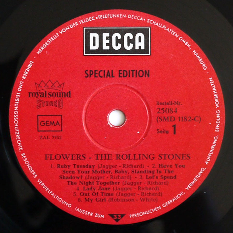 ROLLING STONES - Flowers (CLUB EDITION) - Image 7