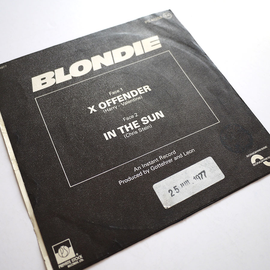 BLONDIE - X Offender - Image 3