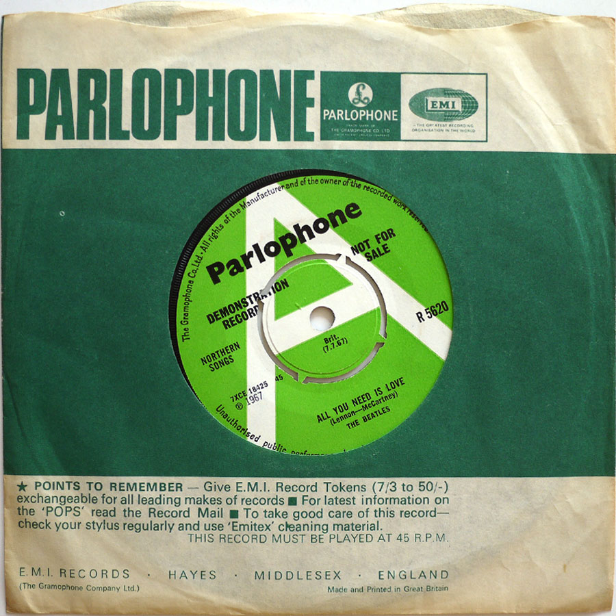 BEATLES - All You Need Is Love (DEMO)