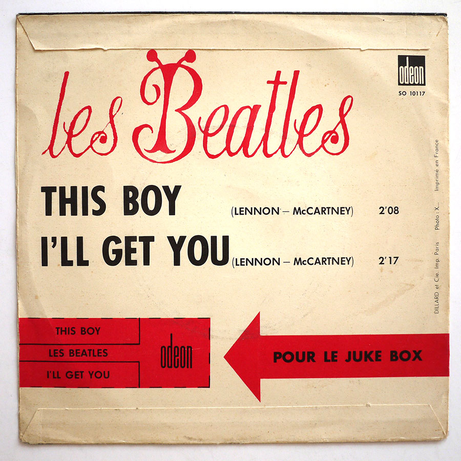BEATLES - This Boy (JUKEBOX) - Image 3