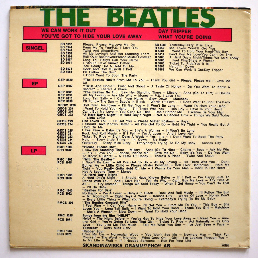 BEATLES - We Can Work It Out - Image 2