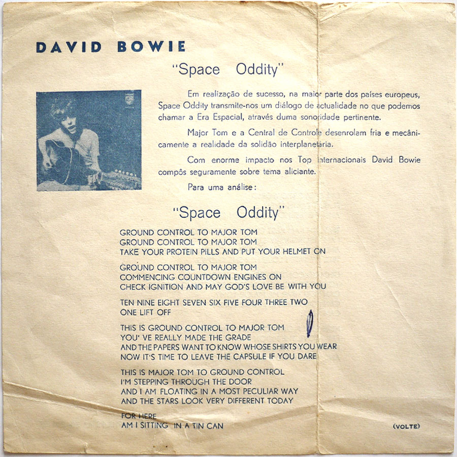 DAVID BOWIE - Space Oddity - Image 5