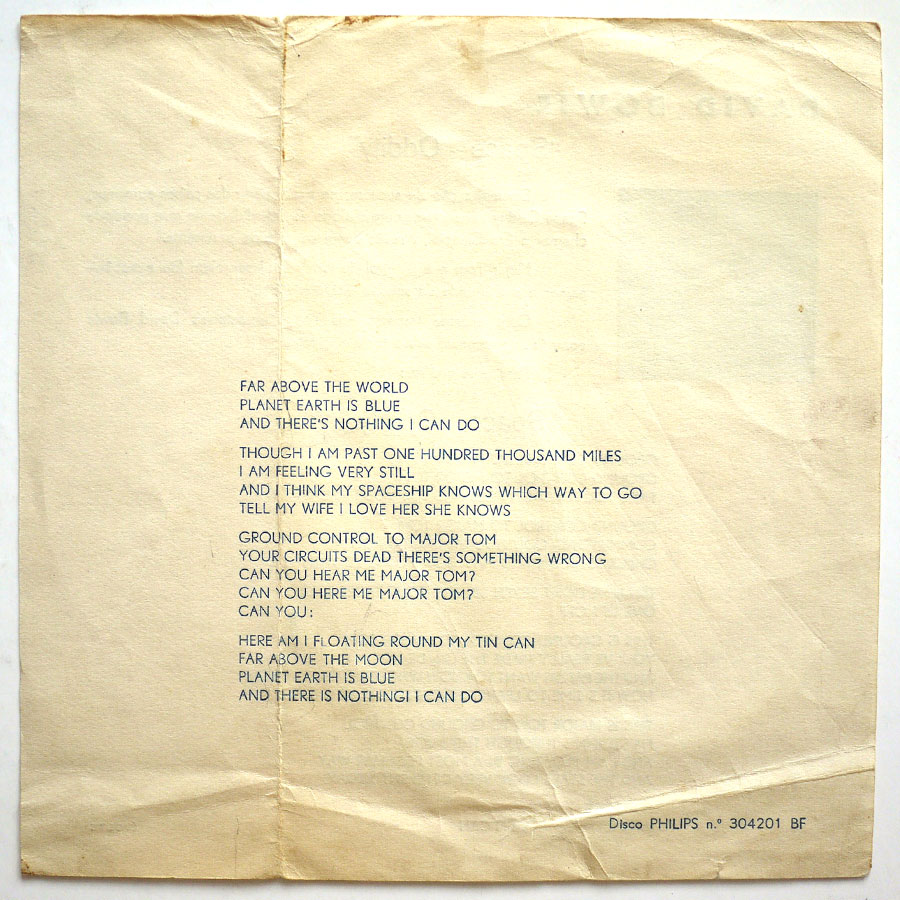 DAVID BOWIE - Space Oddity - Image 6