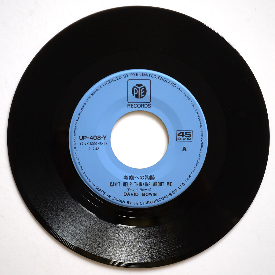 DAVID BOWIE - Can't Help Thinking About Me - Image 4