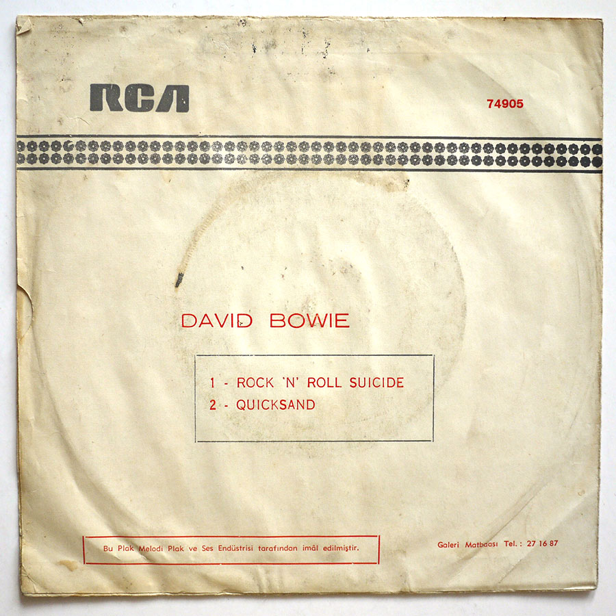 DAVID BOWIE - Rock 'n' Roll Suicide - Image 2