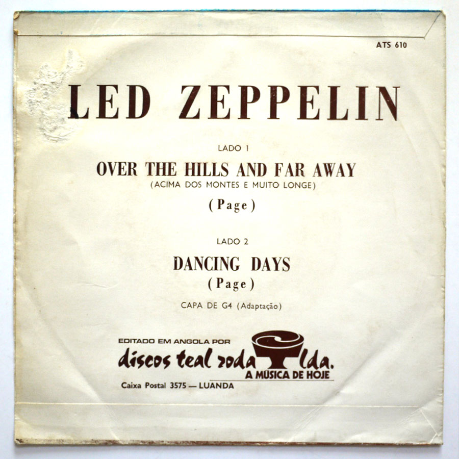 LED ZEPPELIN - Over The Hills And Far Away - Image 3
