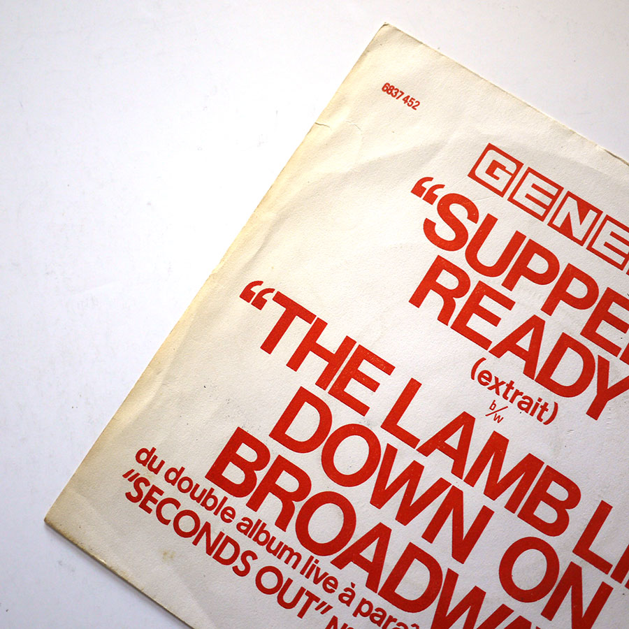 GENESIS - Supper's Ready (PROMO) - Image 2