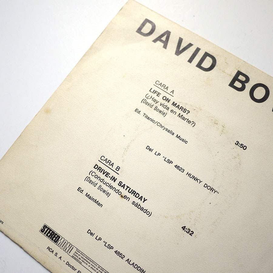 DAVID BOWIE - Life On Mars? (PROMO ONLY) - Image 4