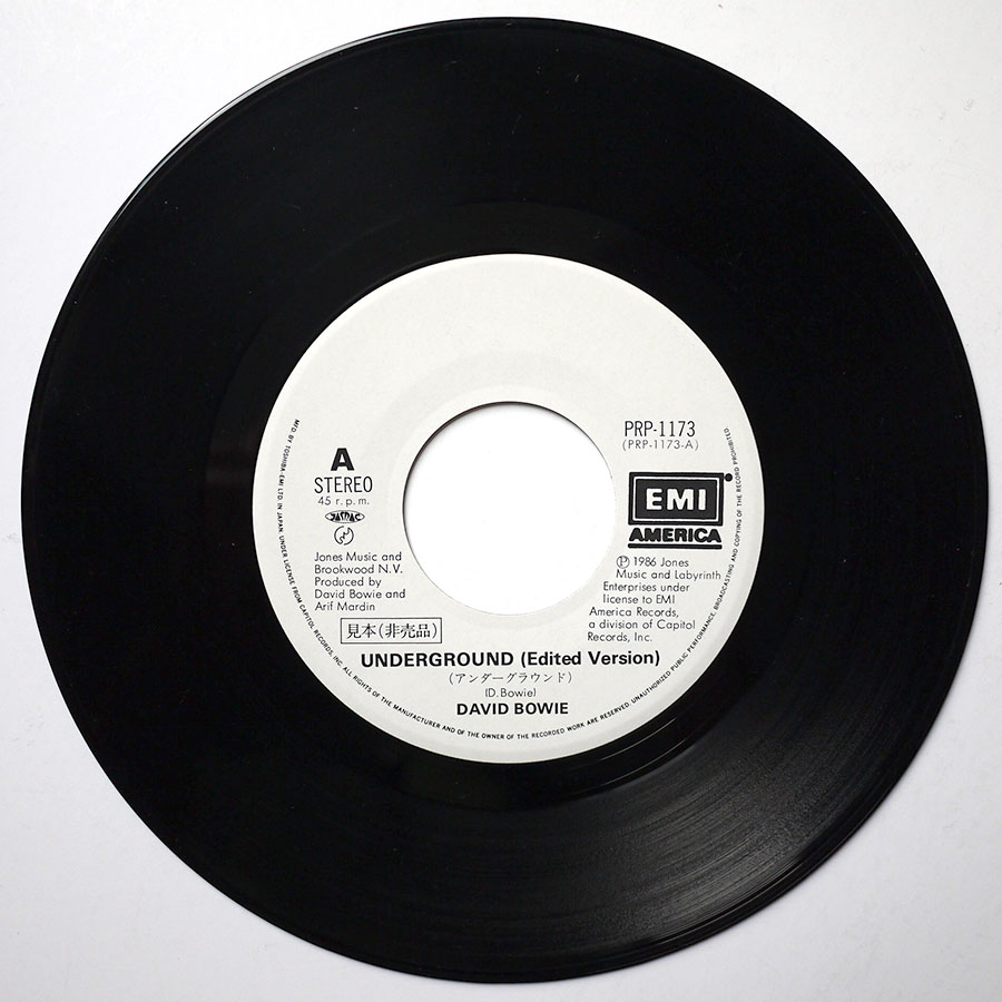 DAVID BOWIE - Underground (PROMO ONLY) - Image 3
